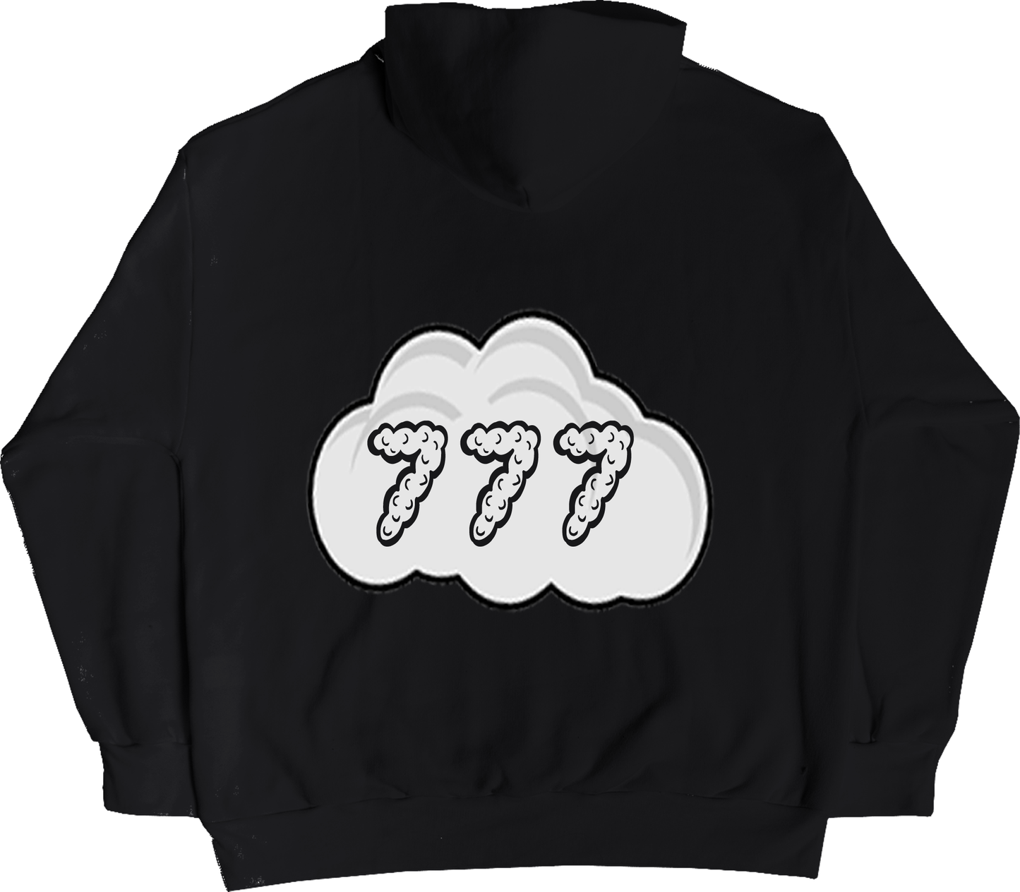 Cozy Cloud hoodie black