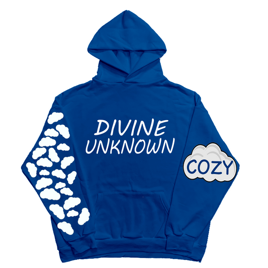 Cozy Cloud hoodie blue