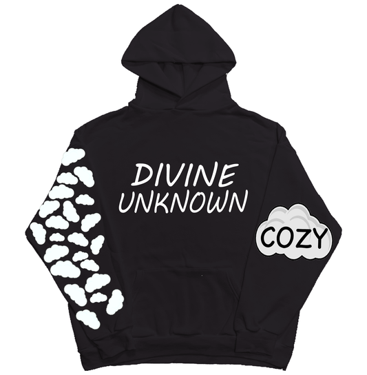 Cozy Cloud hoodie black